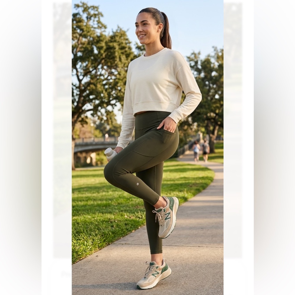 Lululemon Athletica Green Leggings